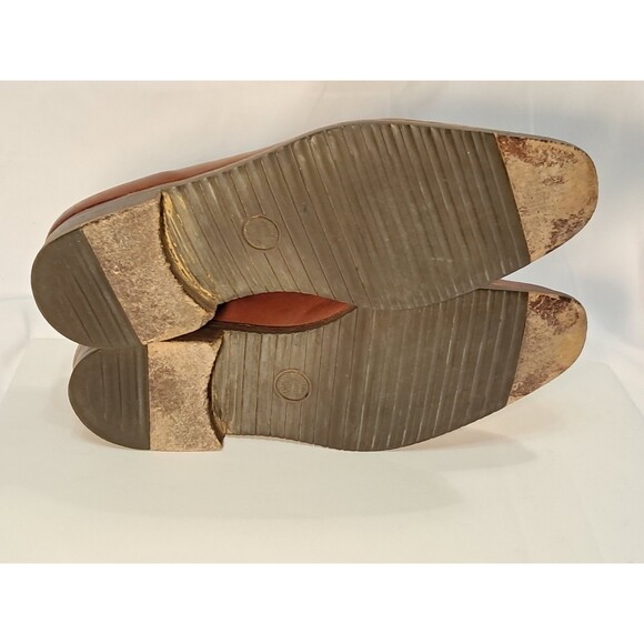 Wilson and Dean Wilkes Bashford Mens Size 9M Brown Leather Shoes Lace up Italy - Picture 10 of 11